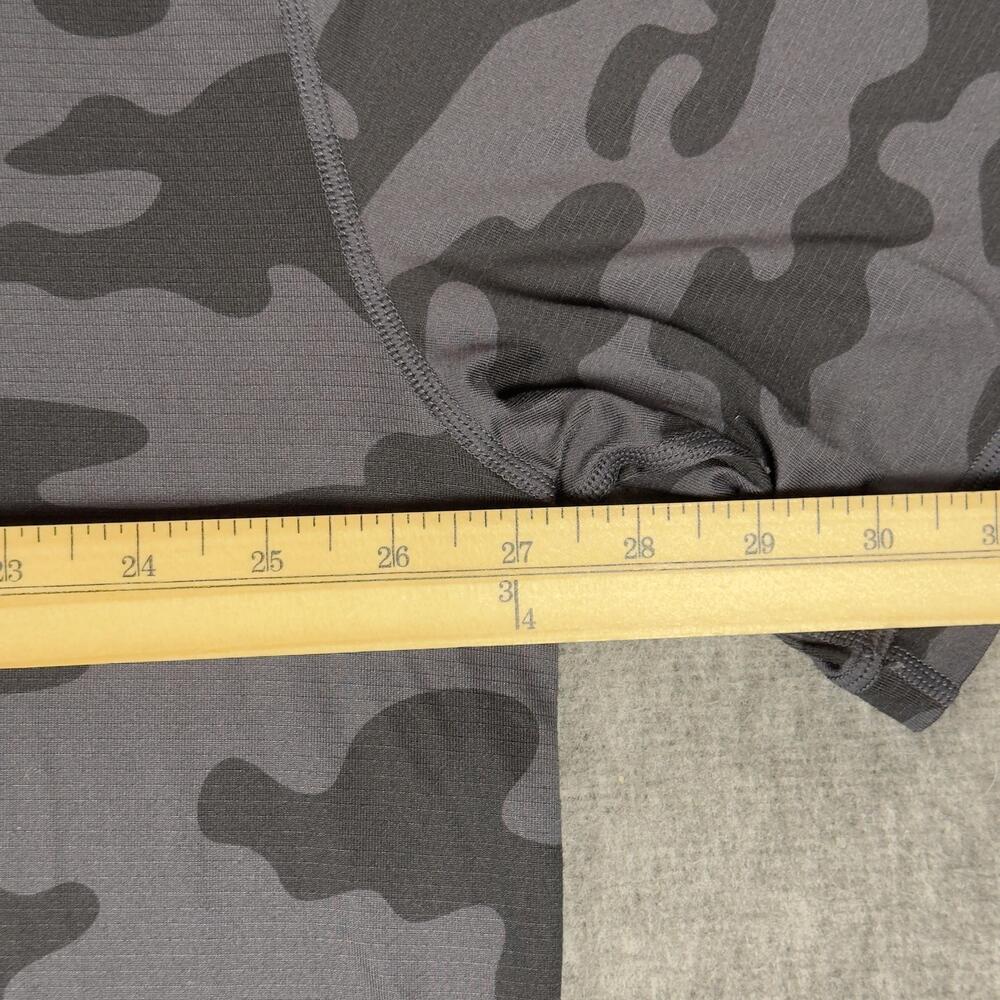 Rhoback Shirt Mens XXXL Gray Camo Short Sleeve Performance Tee Golf Training - Picture 9 of 11